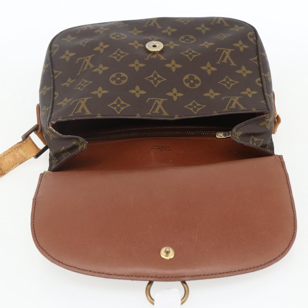 LOUIS VUITTON Monogram Saint Cloud GM Shoulder Bag M51242 LV Auth 164389