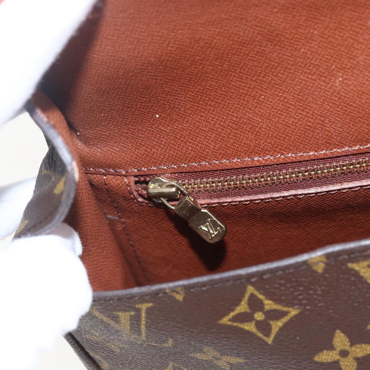 LOUIS VUITTON Monogram Saint Cloud GM Shoulder Bag M51242 LV Auth 164389