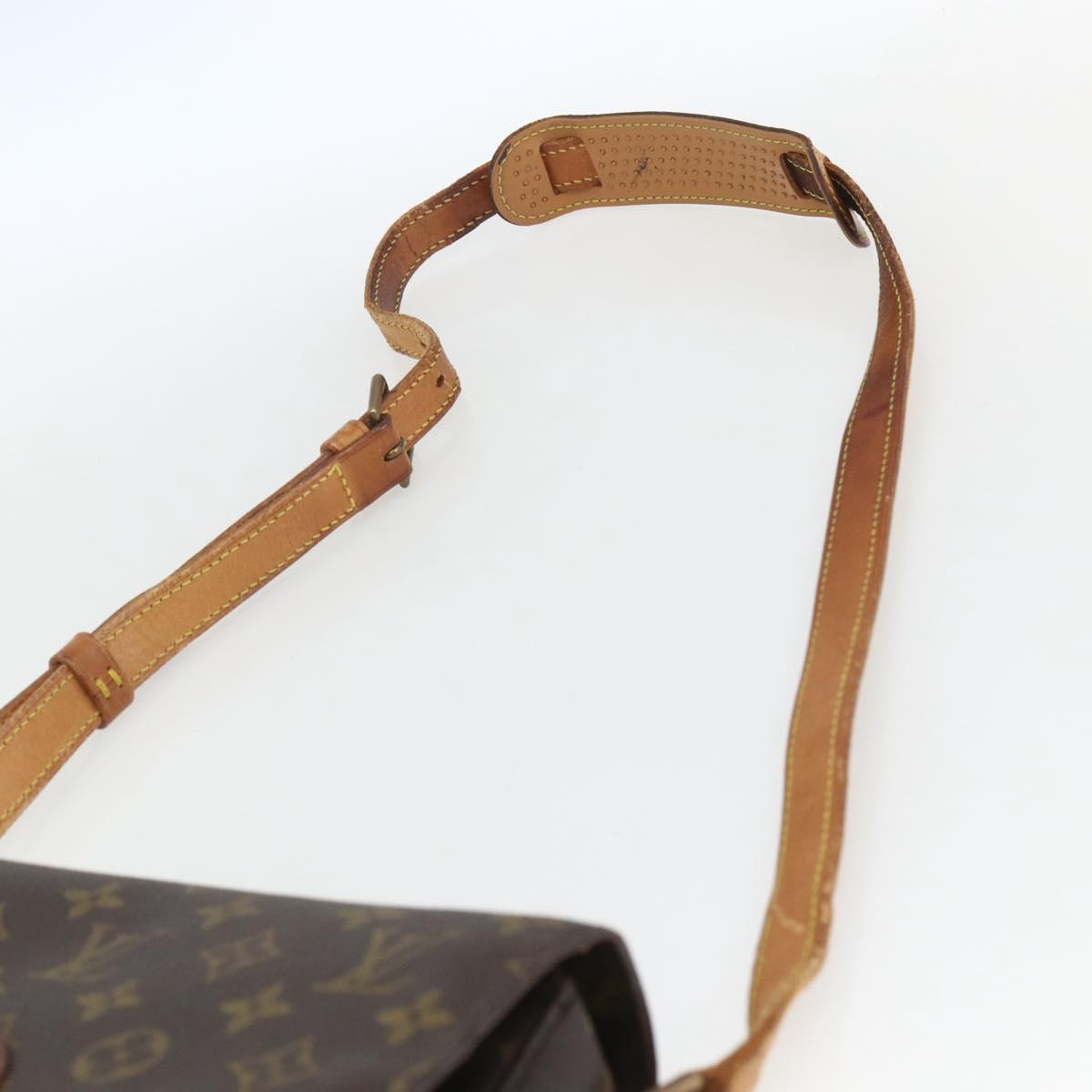 LOUIS VUITTON Monogram Saint Cloud GM Shoulder Bag M51242 LV Auth 164389