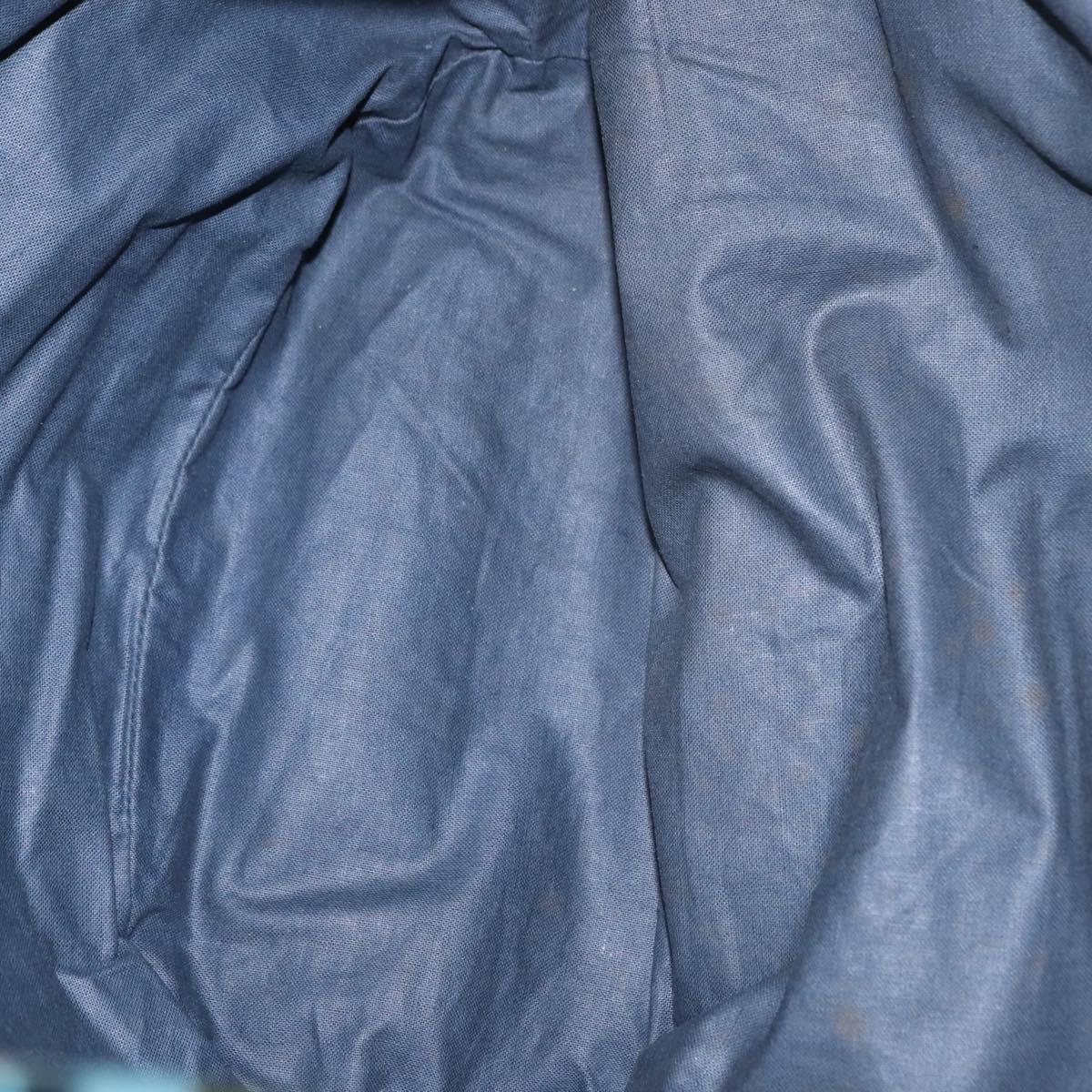 BOTTEGA VENETA Tote Bag Raffia Green Gold Auth 164393