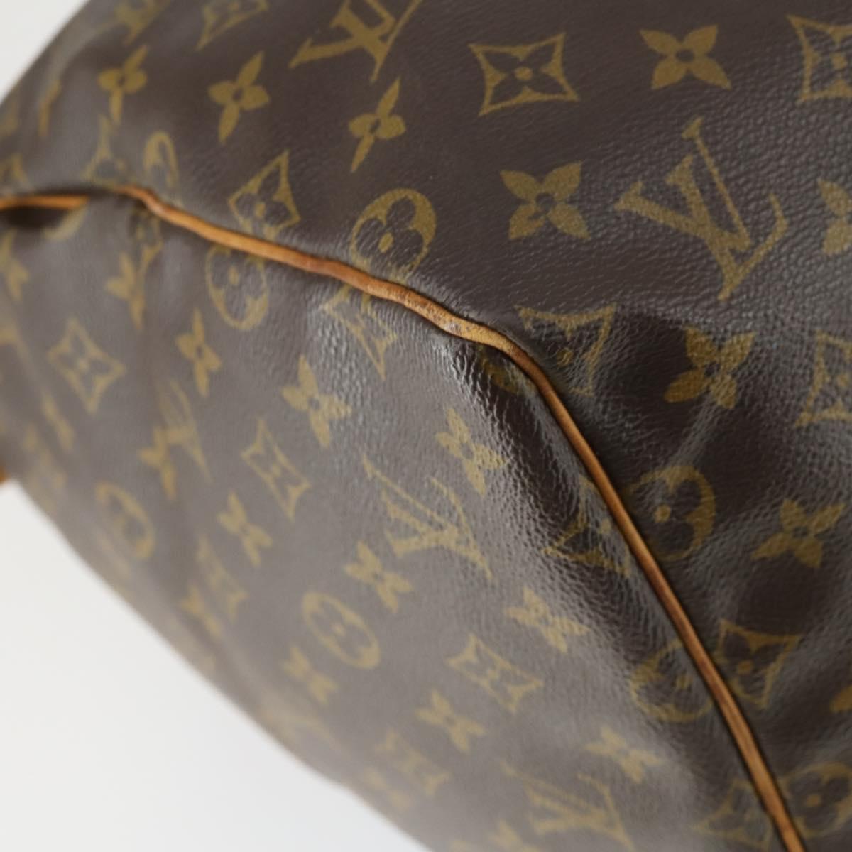 LOUIS VUITTON Monogram Keepall 55 Boston Bag M41424 LV Auth 164399