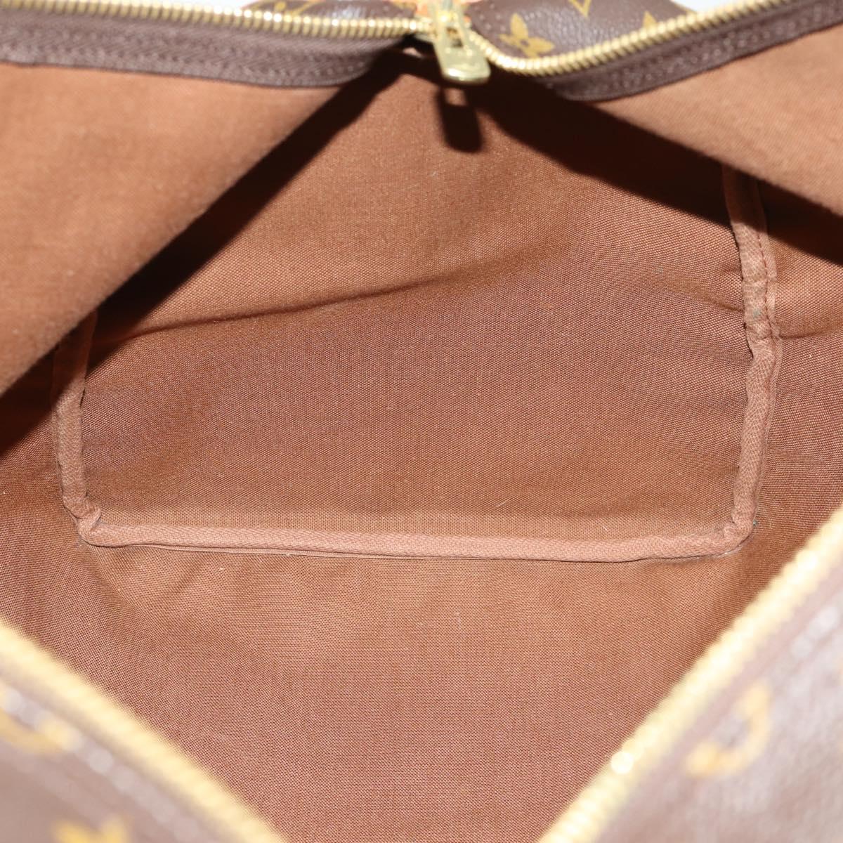 LOUIS VUITTON Monogram Keepall 55 Boston Bag M41424 LV Auth 164399