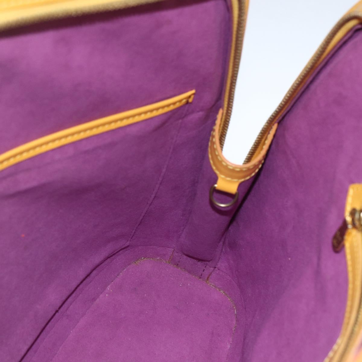 LOUIS VUITTON Epi Lussac Shoulder Bag Yellow M52289 LV Auth 164402