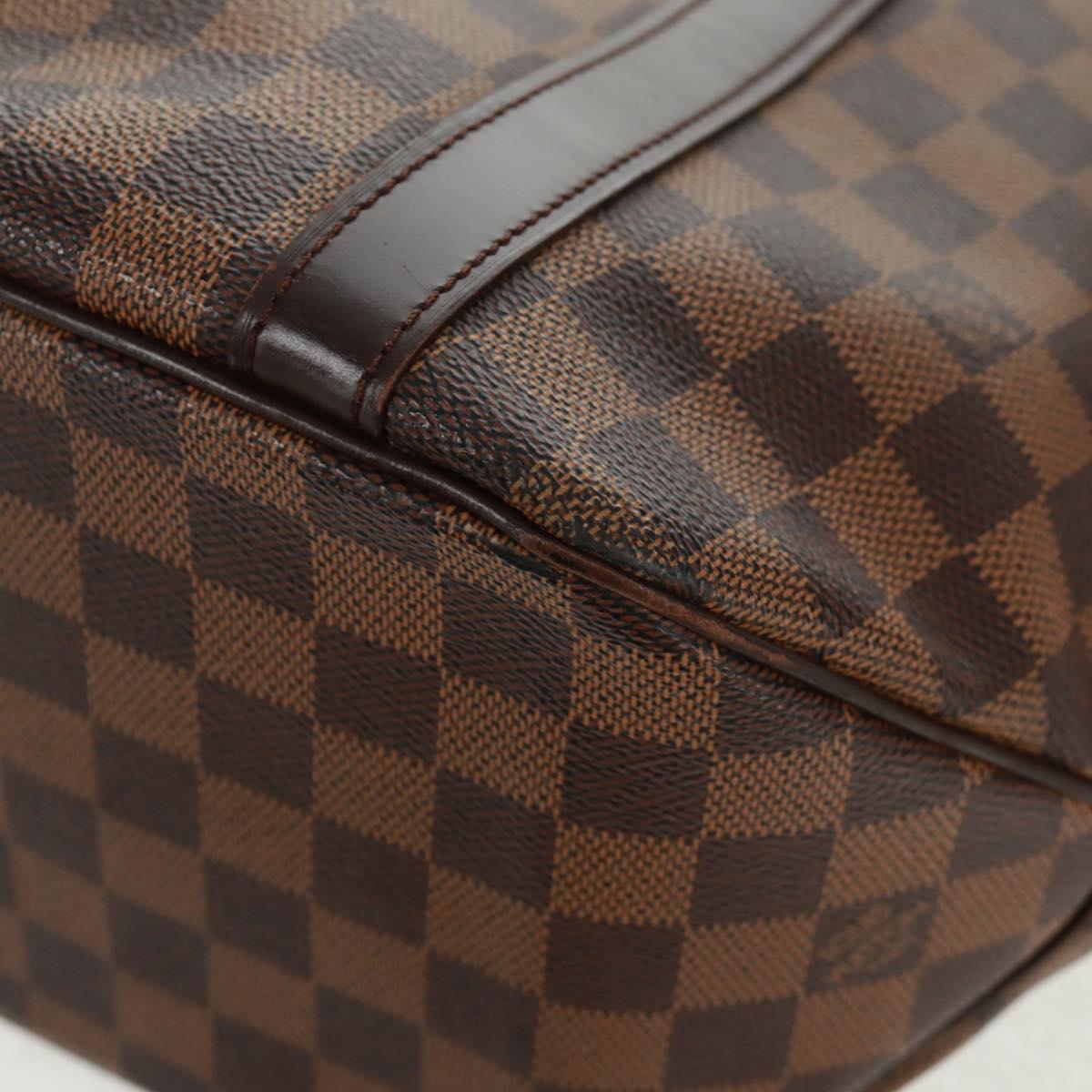 LOUIS VUITTON Damier Ebene Sac Shopping Tote Bag SPO LV Auth 164404V