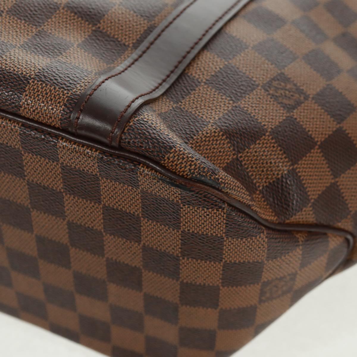 LOUIS VUITTON Damier Ebene Sac Shopping Tote Bag SPO LV Auth 164404V