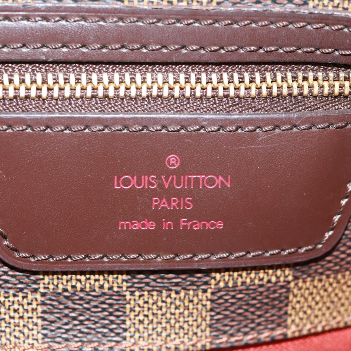 LOUIS VUITTON Damier Ebene Sac Shopping Tote Bag SPO LV Auth 164404V