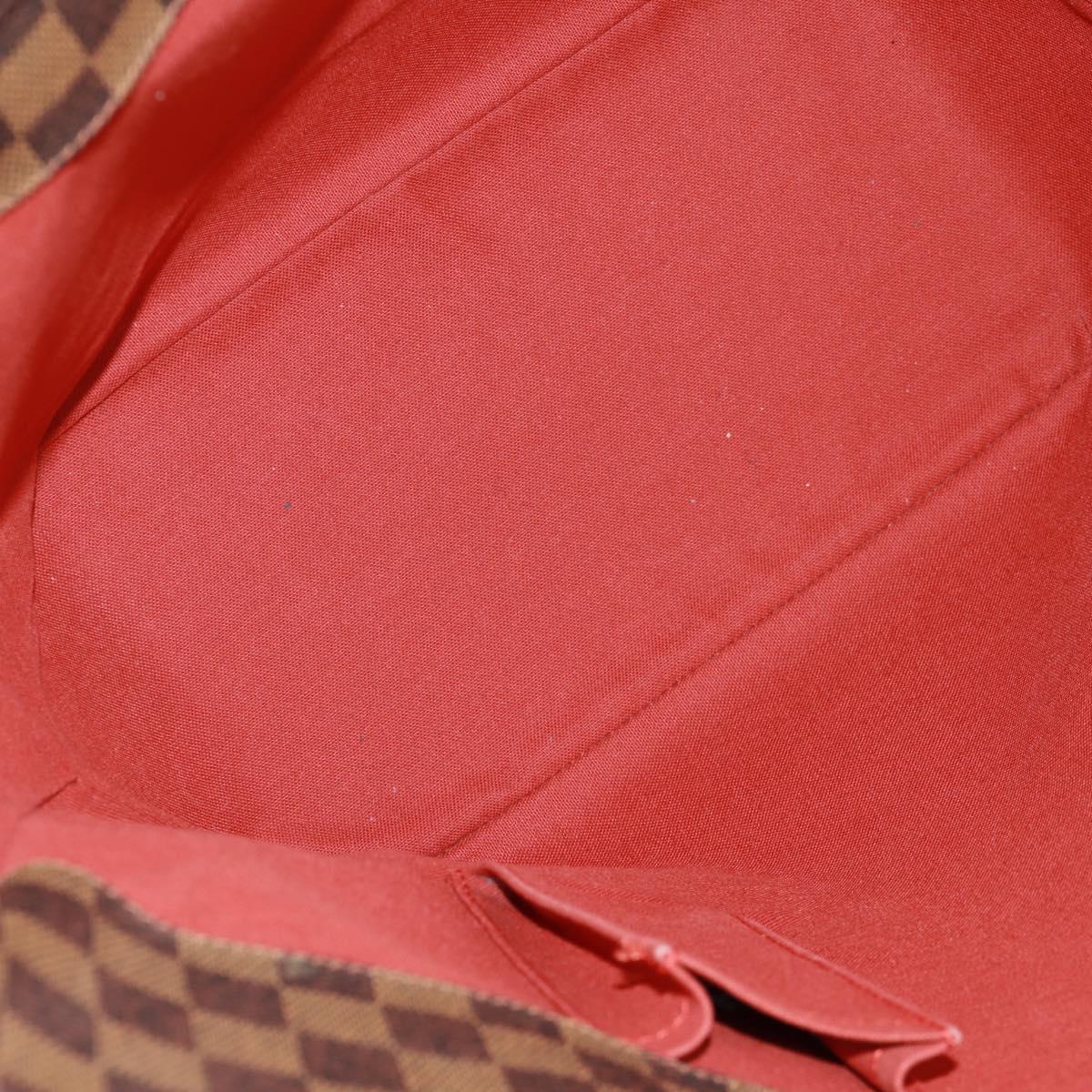 LOUIS VUITTON Damier Ebene Sac Shopping Tote Bag SPO LV Auth 164404V