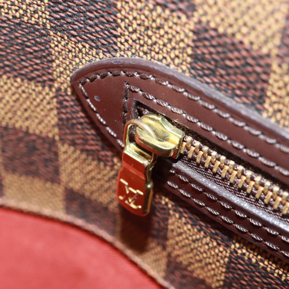 LOUIS VUITTON Damier Ebene Sac Shopping Tote Bag SPO LV Auth 164404V