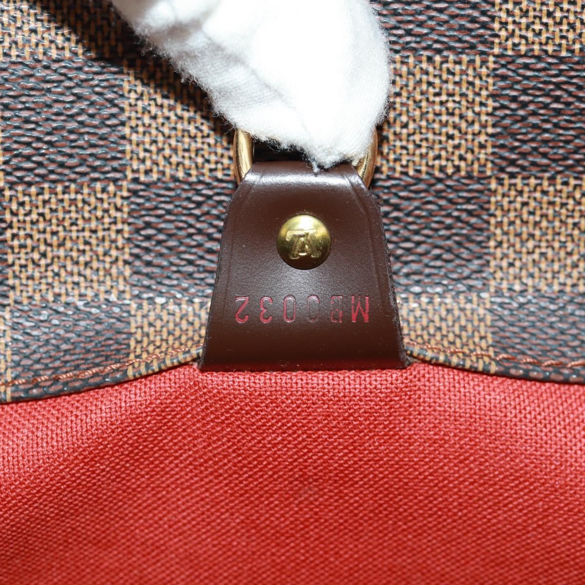 LOUIS VUITTON Damier Ebene Sac Shopping Tote Bag SPO LV Auth 164404V