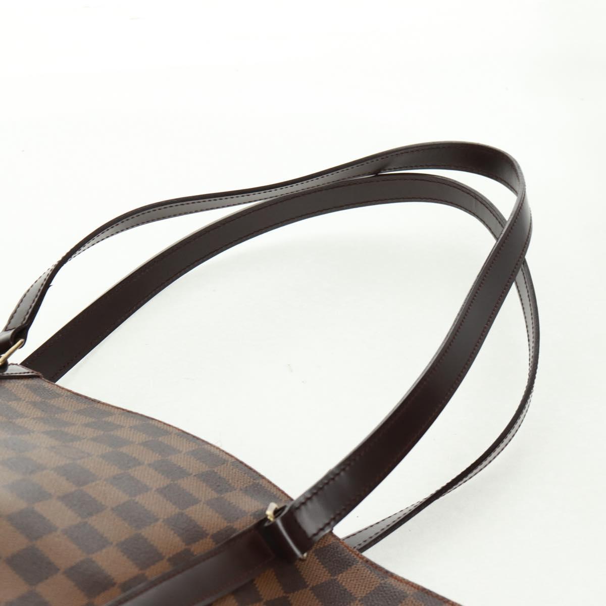 LOUIS VUITTON Damier Ebene Sac Shopping Tote Bag SPO LV Auth 164404V