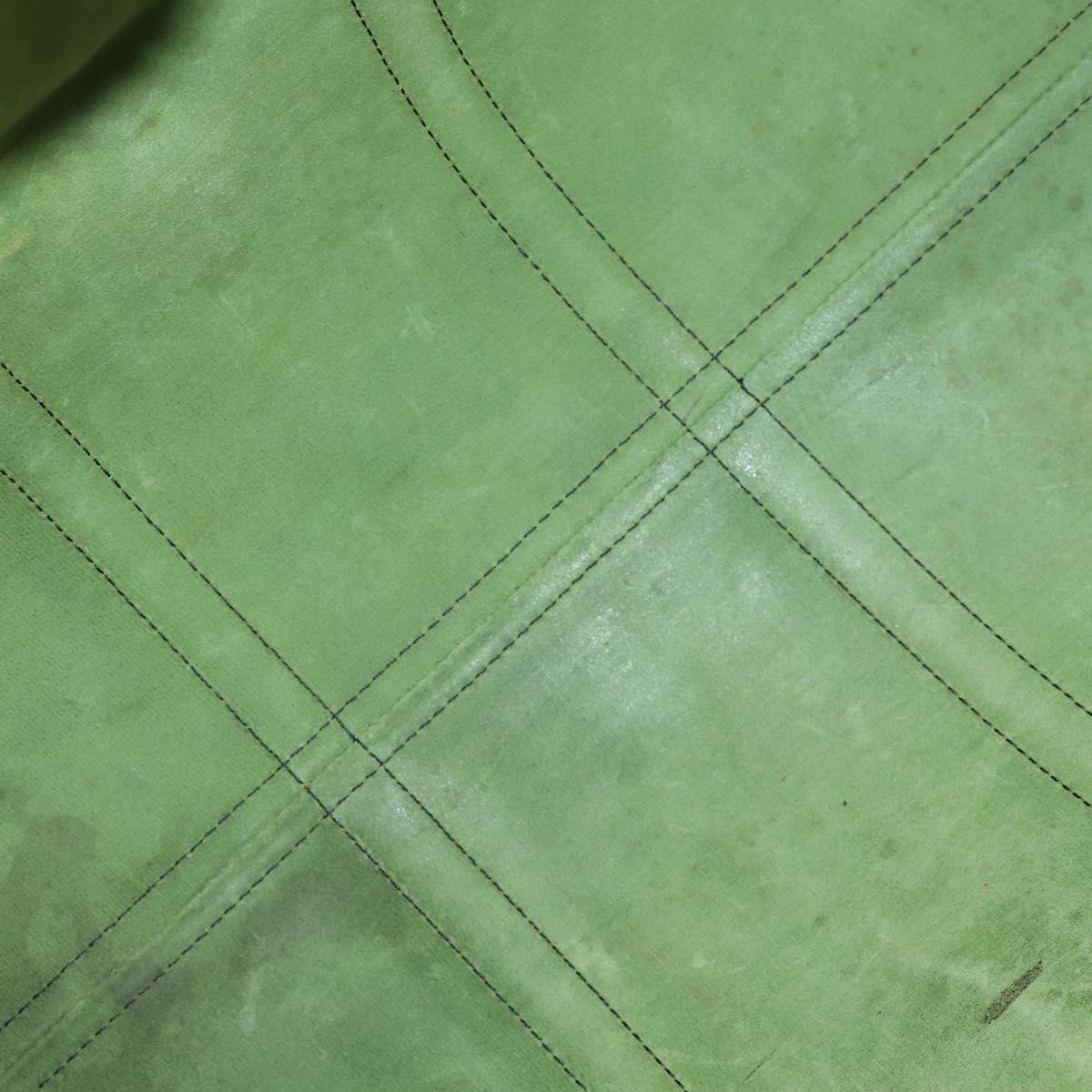 LOUIS VUITTON Epi Keepall 50 Boston Bag Green M42964 LV Auth 164405
