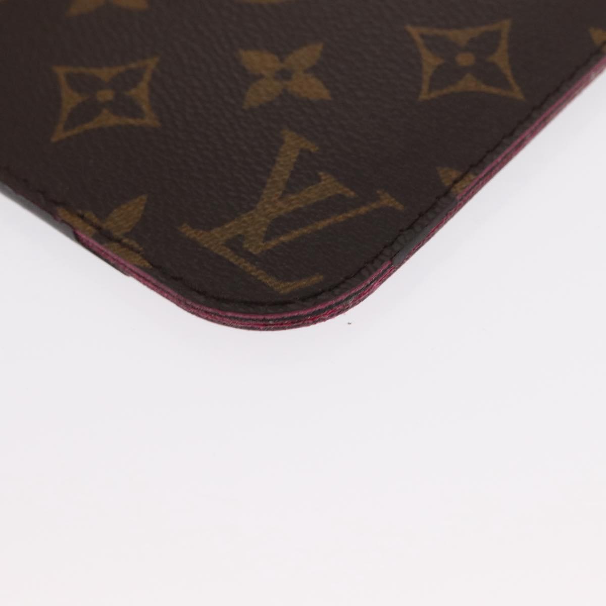 LOUIS VUITTON Monogram Neverfull PM Pouch LV Auth 164541