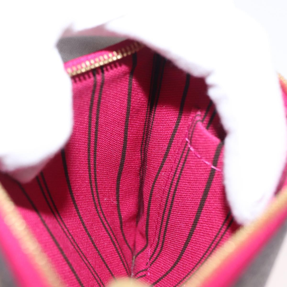 LOUIS VUITTON Monogram Neverfull PM Pouch LV Auth 164541