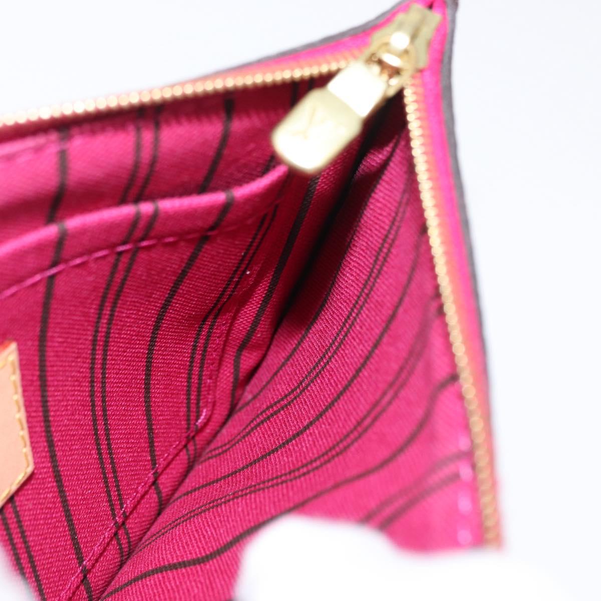 LOUIS VUITTON Monogram Neverfull PM Pouch LV Auth 164541