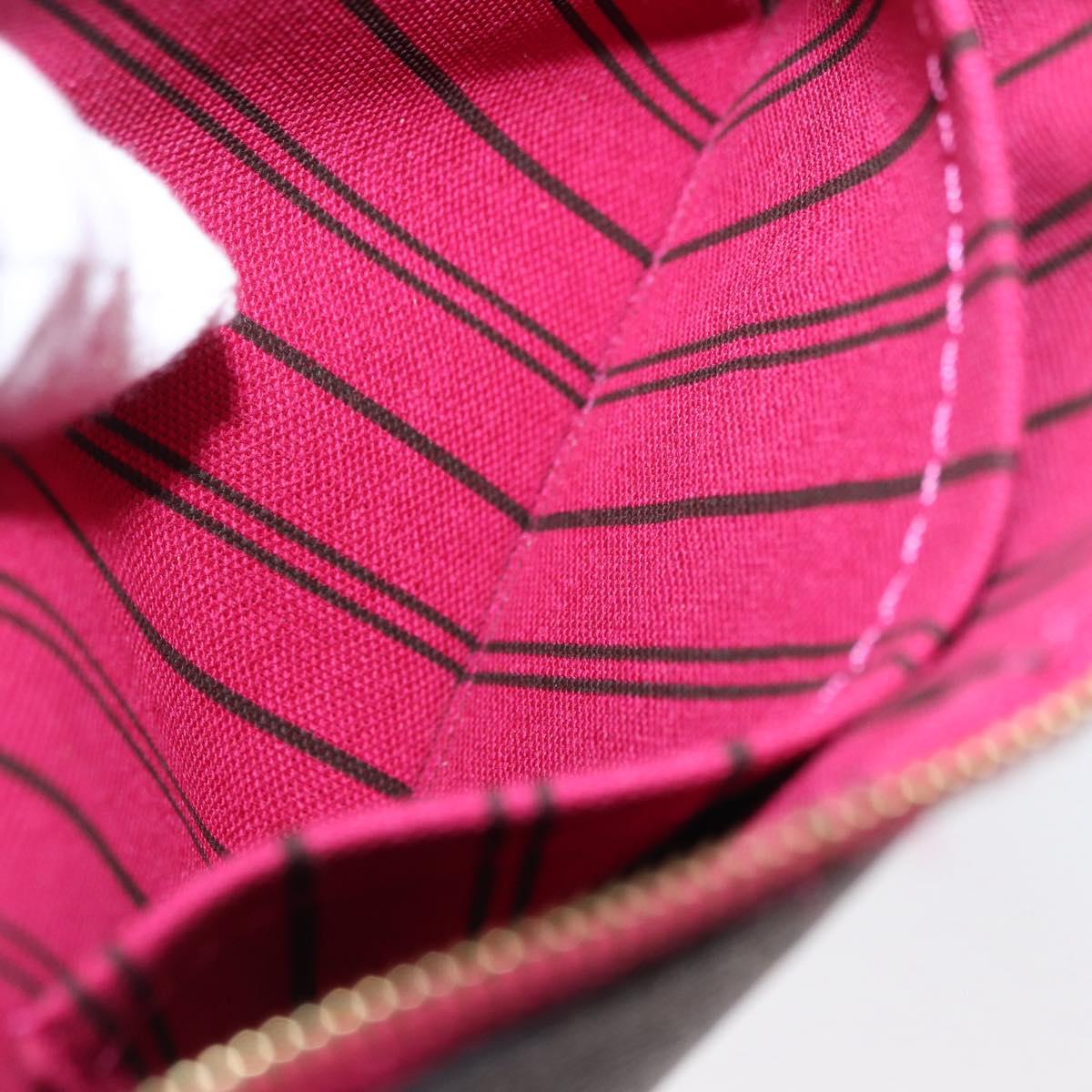 LOUIS VUITTON Monogram Neverfull PM Pouch LV Auth 164541