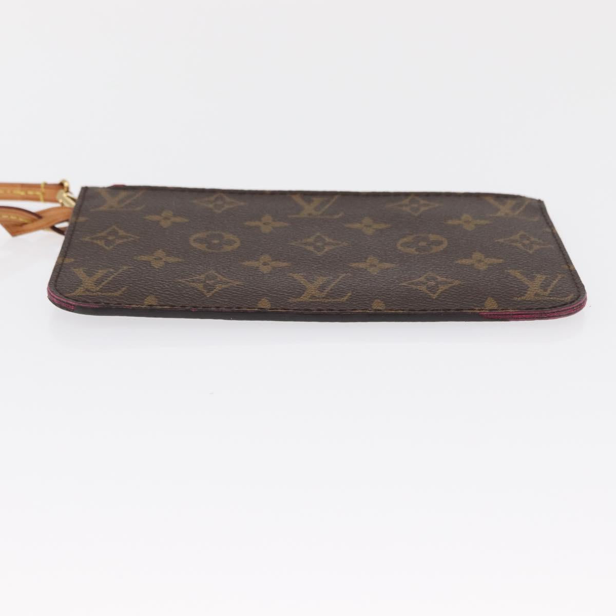 LOUIS VUITTON Monogram Neverfull PM Pouch LV Auth 164541