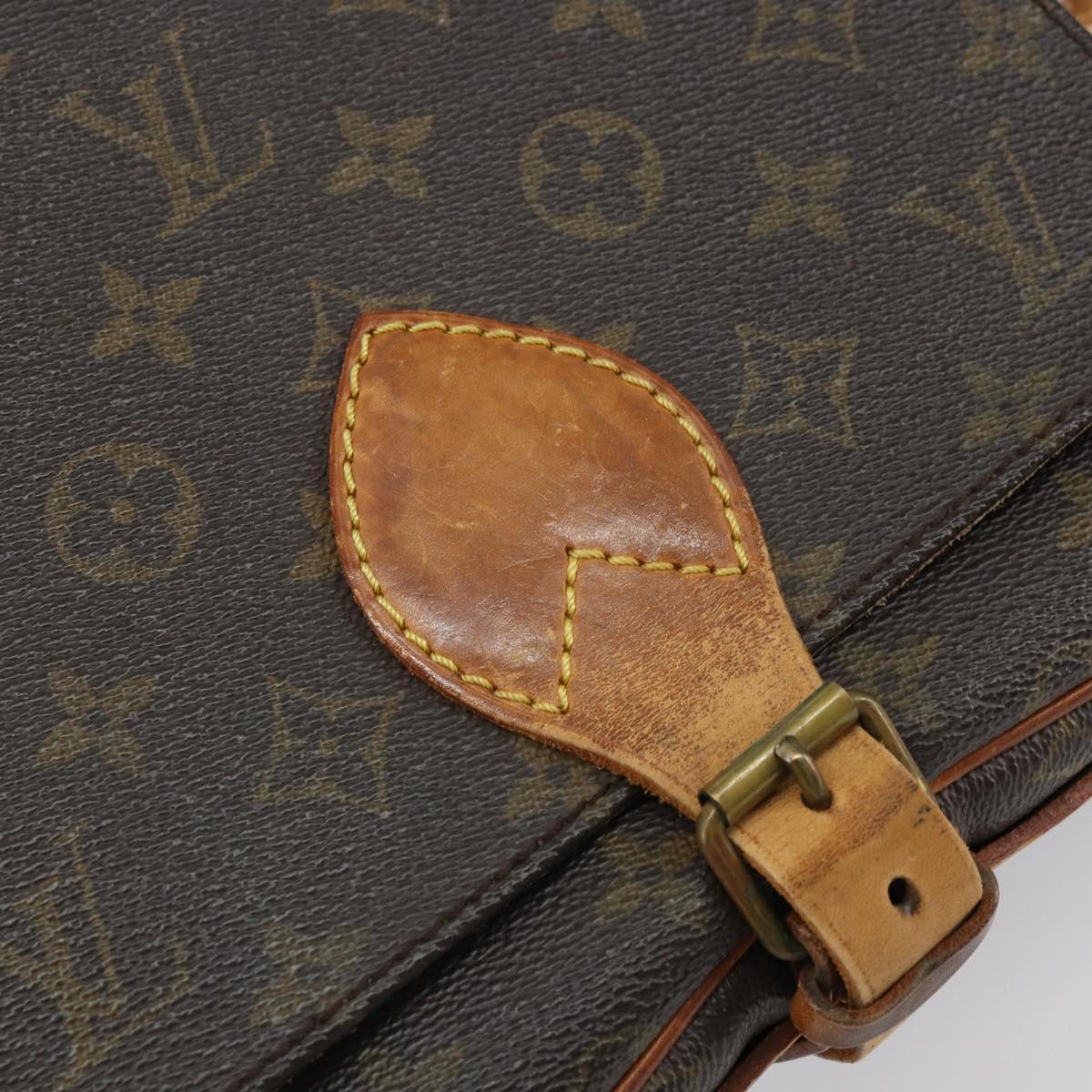 LOUIS VUITTON Monogram Cartouchiere MM Shoulder Bag M51253 LV Auth 164545