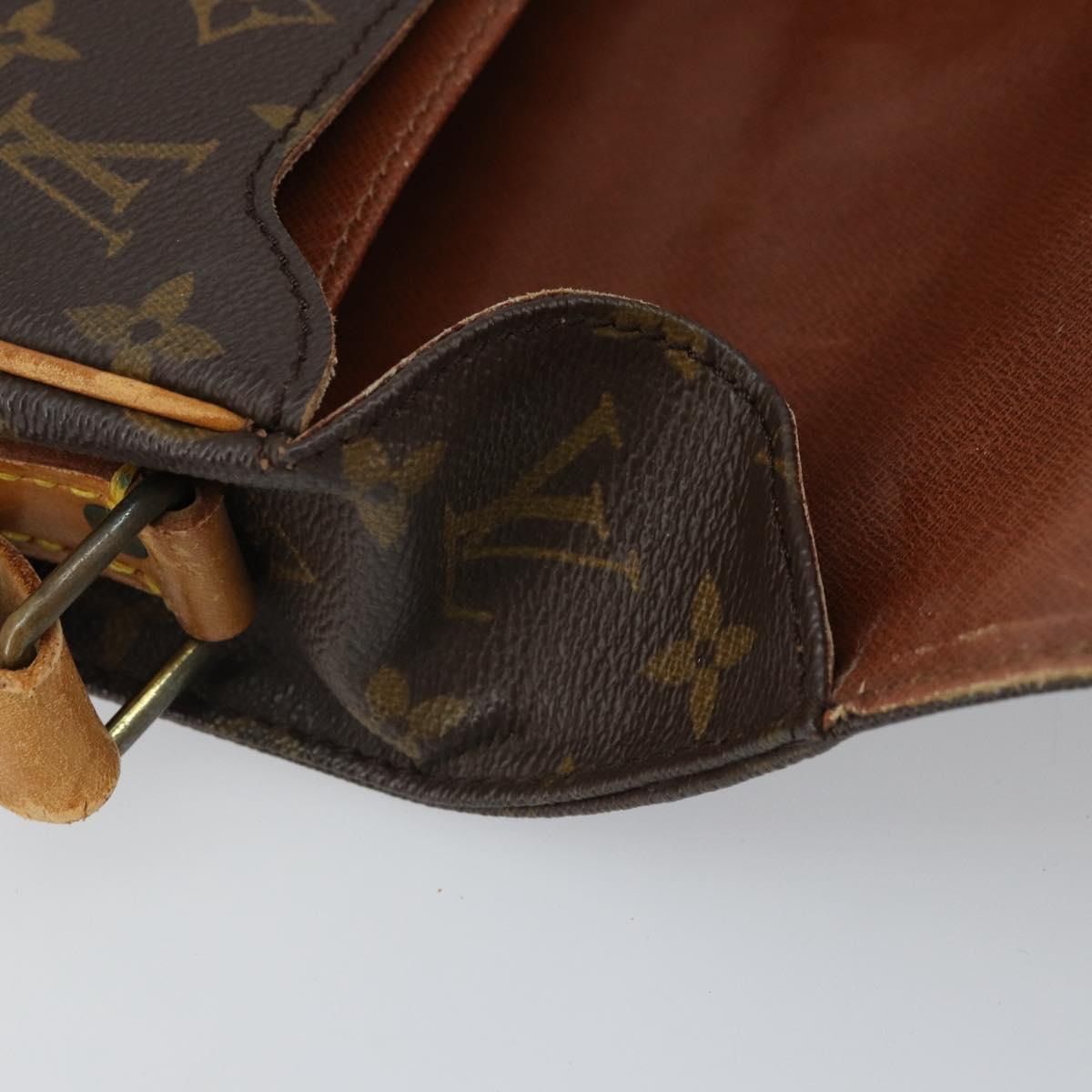 LOUIS VUITTON Monogram Cartouchiere MM Shoulder Bag M51253 LV Auth 164545
