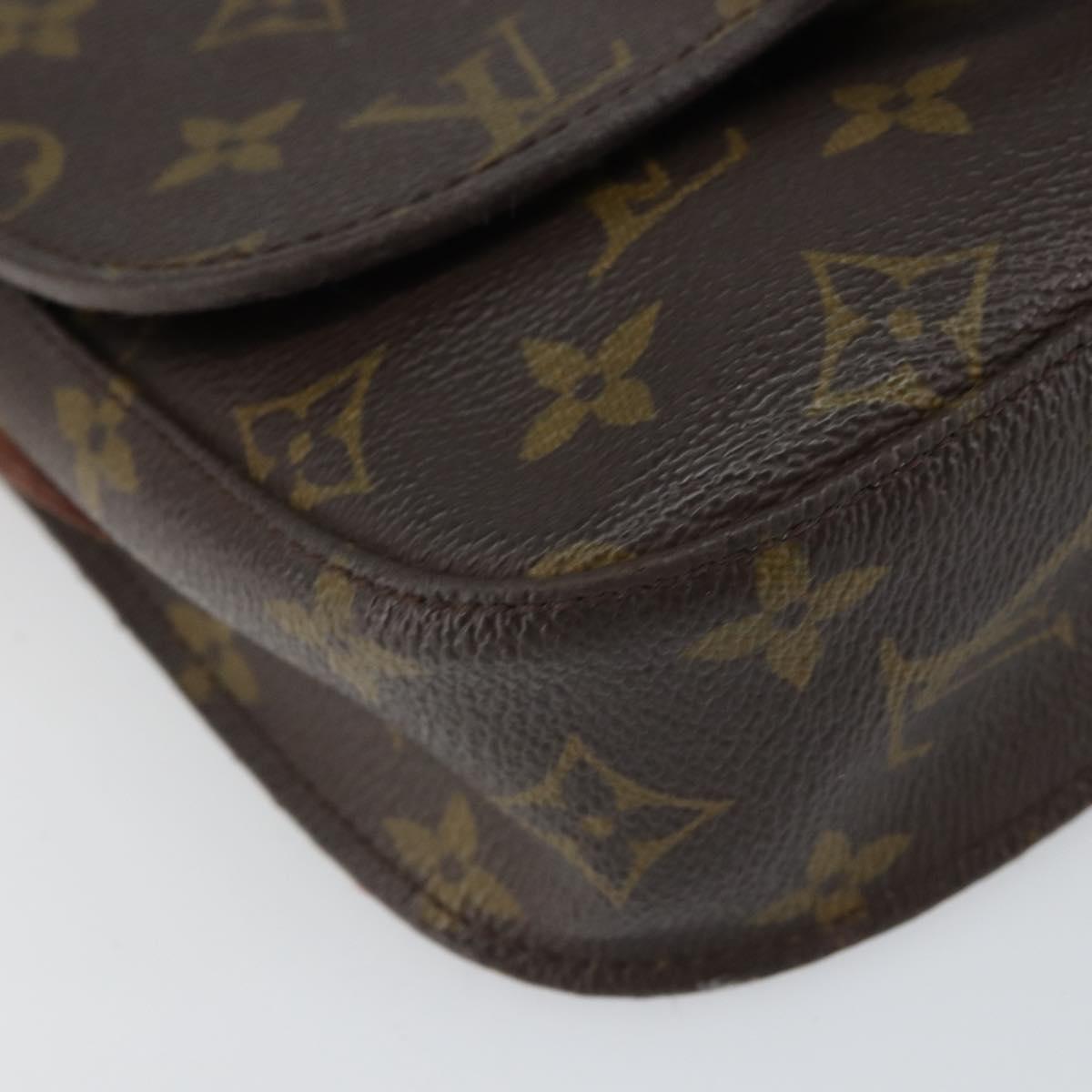 LOUIS VUITTON Monogram Saint Cloud PM Shoulder Bag M51244 LV Auth 164547