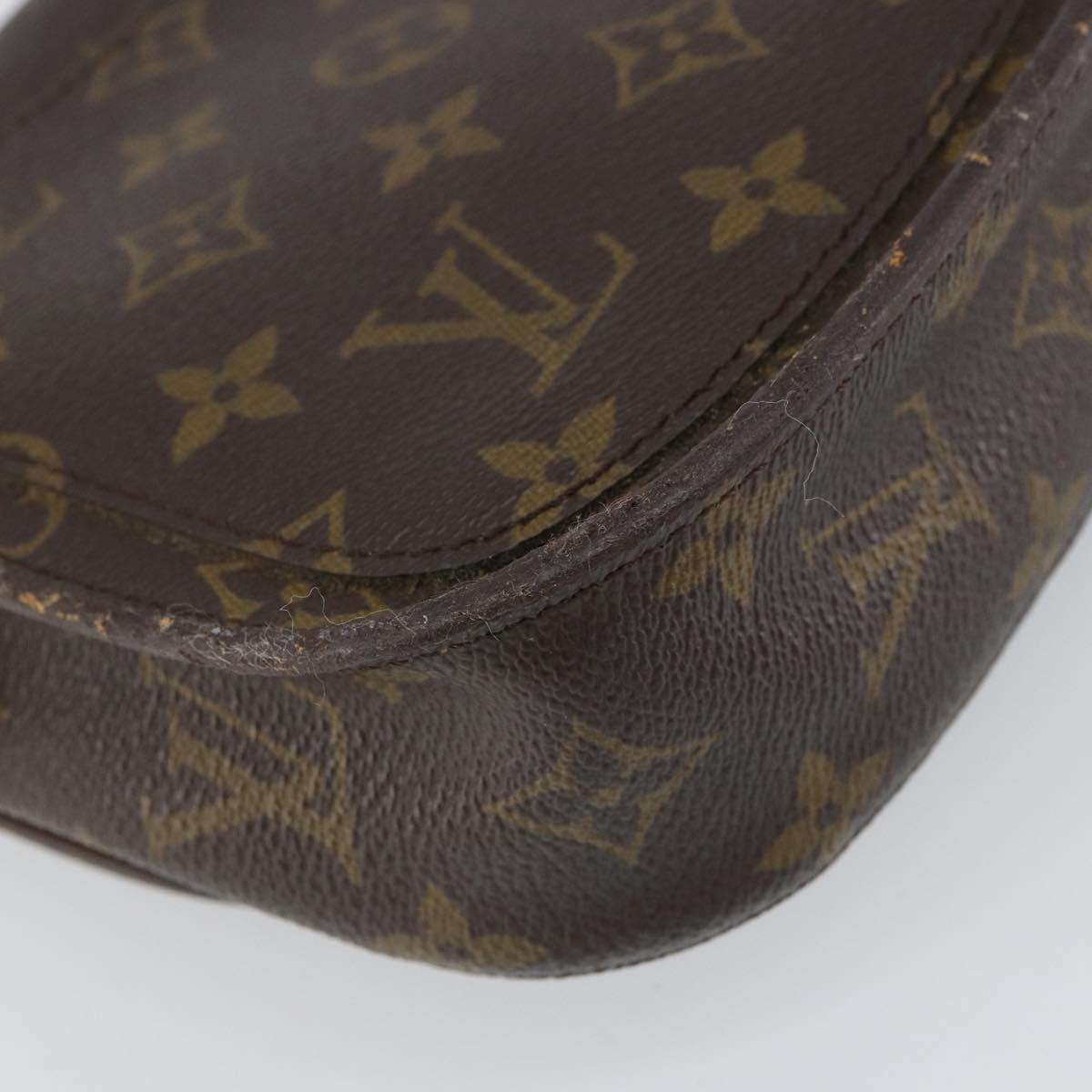 LOUIS VUITTON Monogram Saint Cloud PM Shoulder Bag M51244 LV Auth 164547