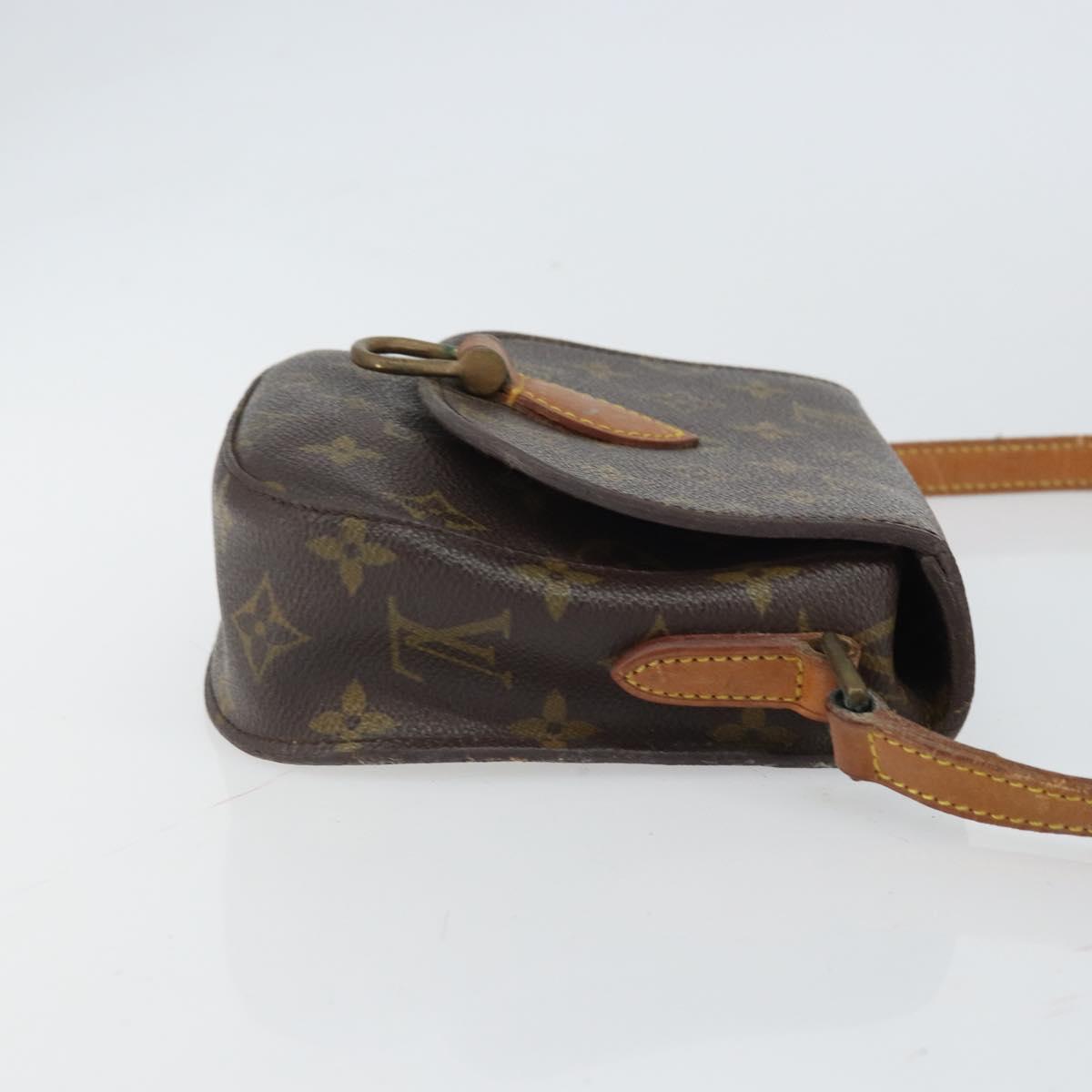 LOUIS VUITTON Monogram Saint Cloud PM Shoulder Bag M51244 LV Auth 164547