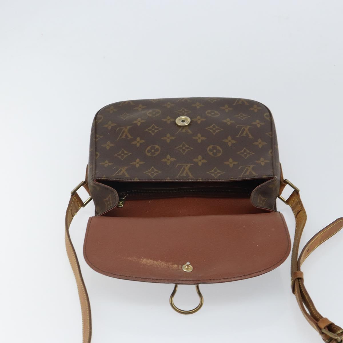 LOUIS VUITTON Monogram Saint Cloud GM Shoulder Bag M51242 LV Auth 164548