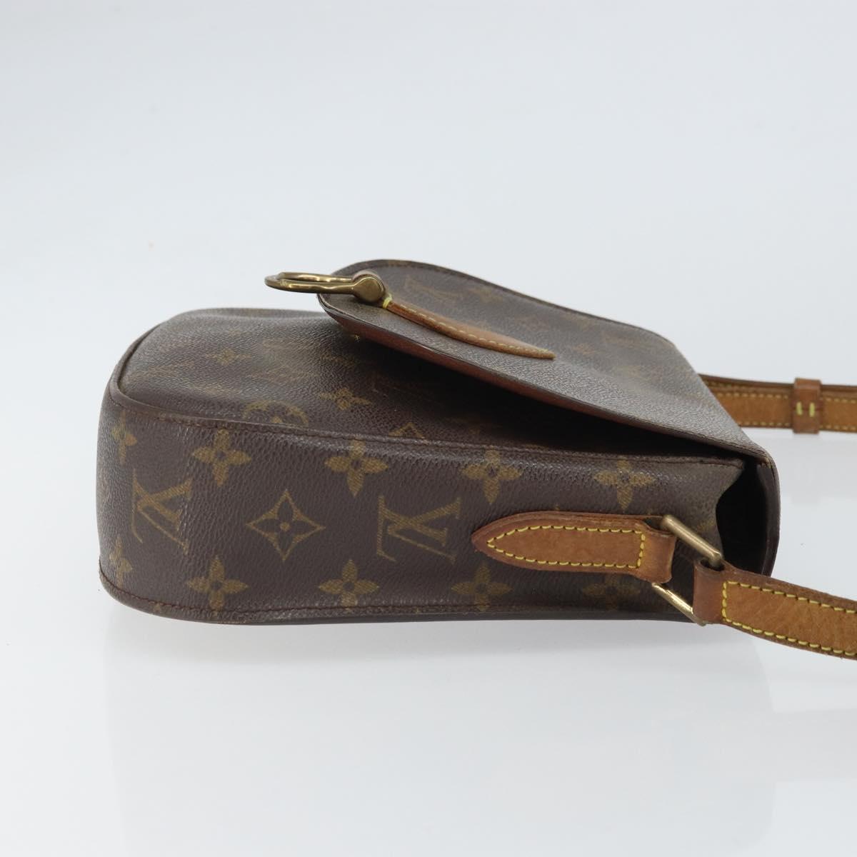 LOUIS VUITTON Monogram Saint Cloud GM Shoulder Bag M51242 LV Auth 164548