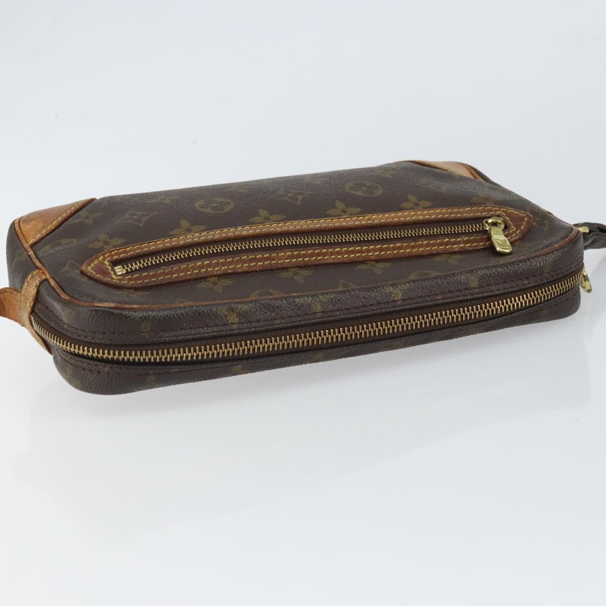 LOUIS VUITTON Monogram Marly Dragonne GM Clutch Bag M51825 LV Auth 164552