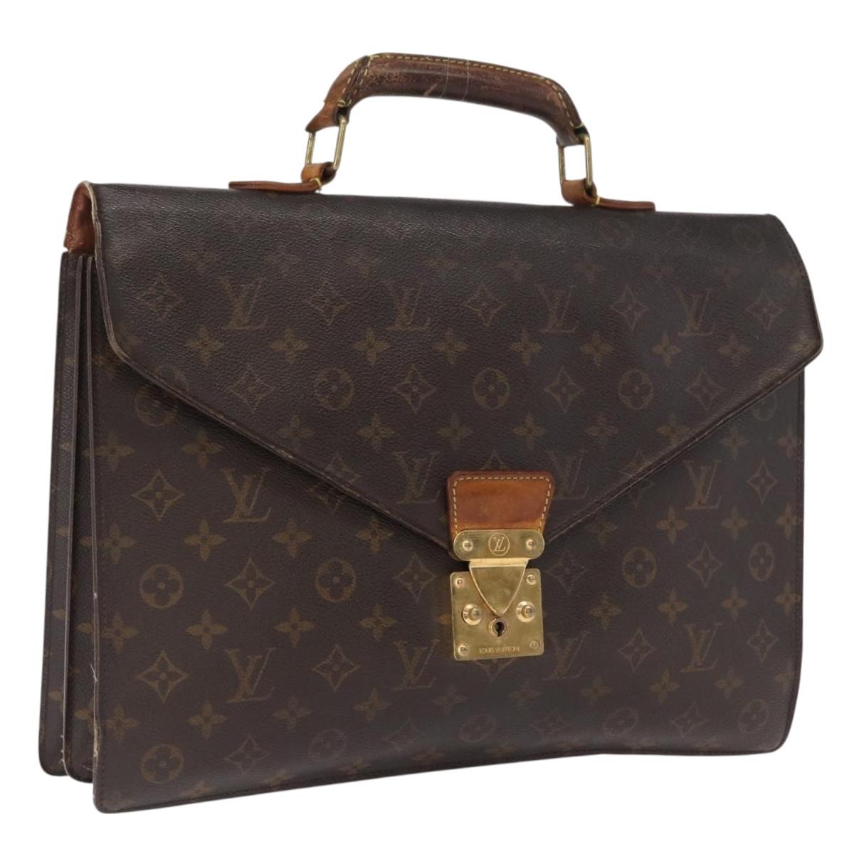 LOUIS VUITTON Monogram Serviette Conseiller Briefcase M53331 LV Auth 164559
