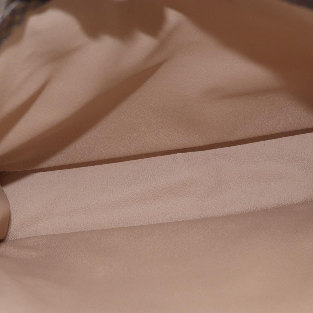 LOUIS VUITTON Monogram Sac Plat Hand Bag M51140 LV Auth 164562