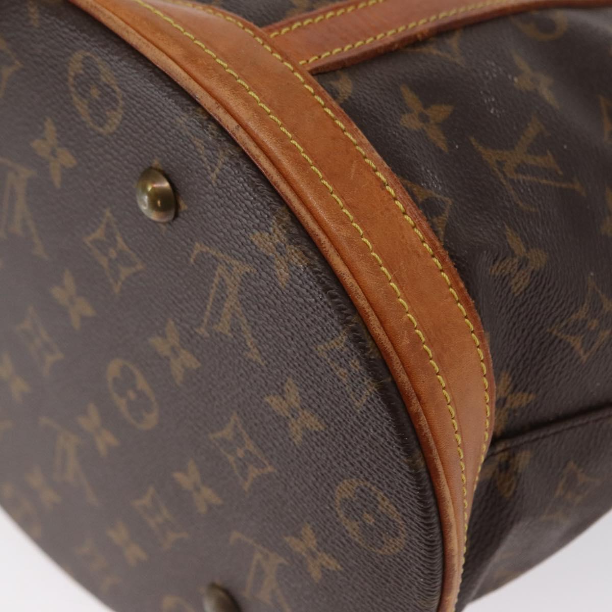 LOUIS VUITTON Monogram Bucket GM Shoulder Bag M42236 LV Auth 164563