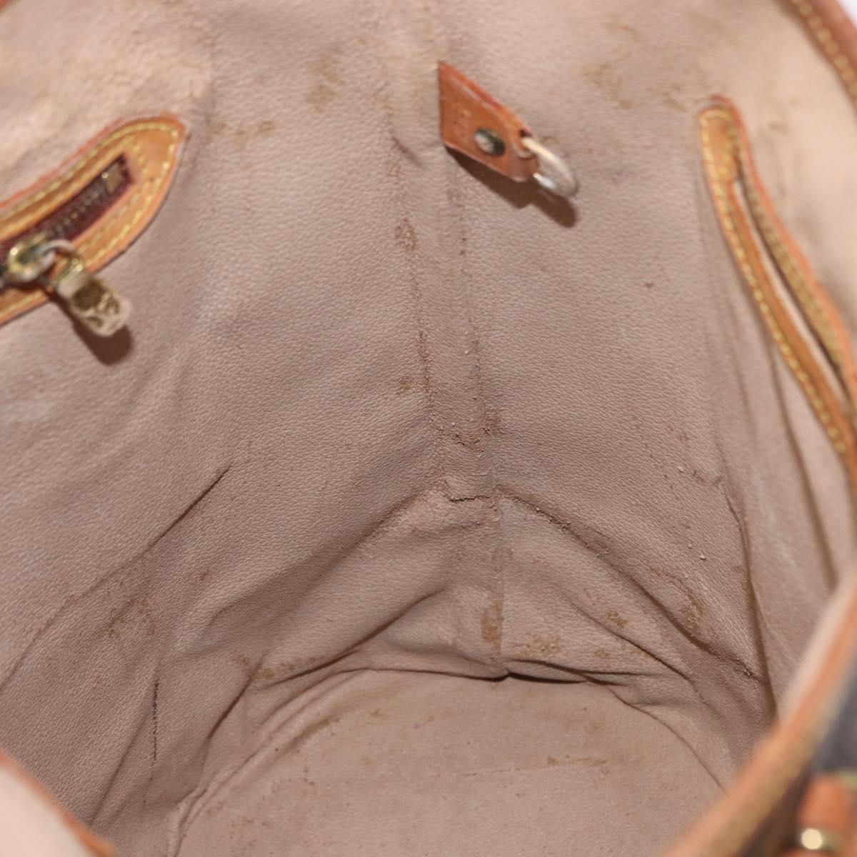LOUIS VUITTON Monogram Bucket GM Shoulder Bag M42236 LV Auth 164563