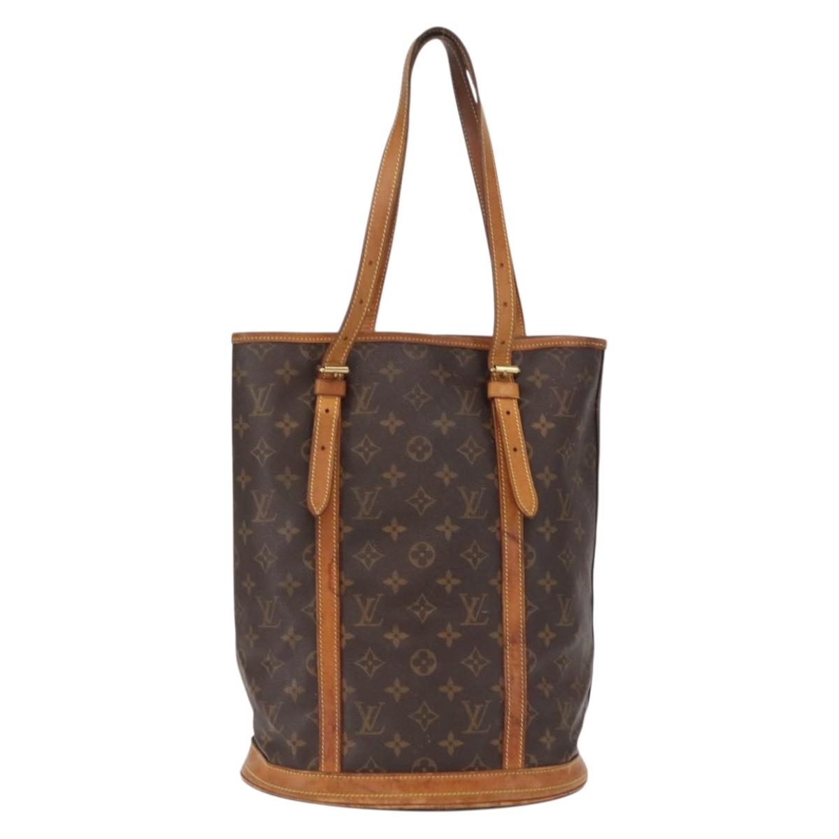 LOUIS VUITTON Monogram Bucket GM Shoulder Bag M42236 LV Auth 164563