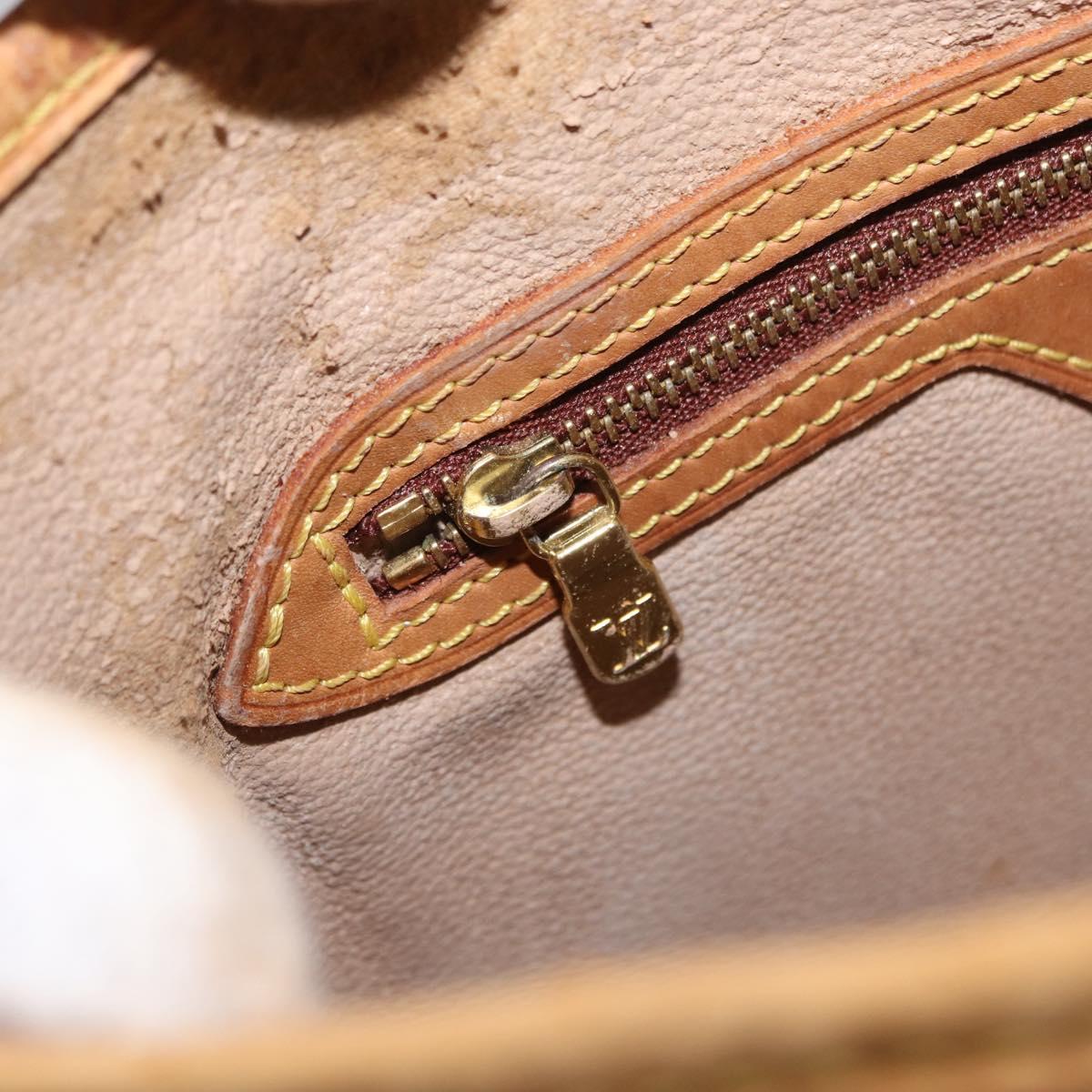 LOUIS VUITTON Monogram Bucket GM Shoulder Bag M42236 LV Auth 164564