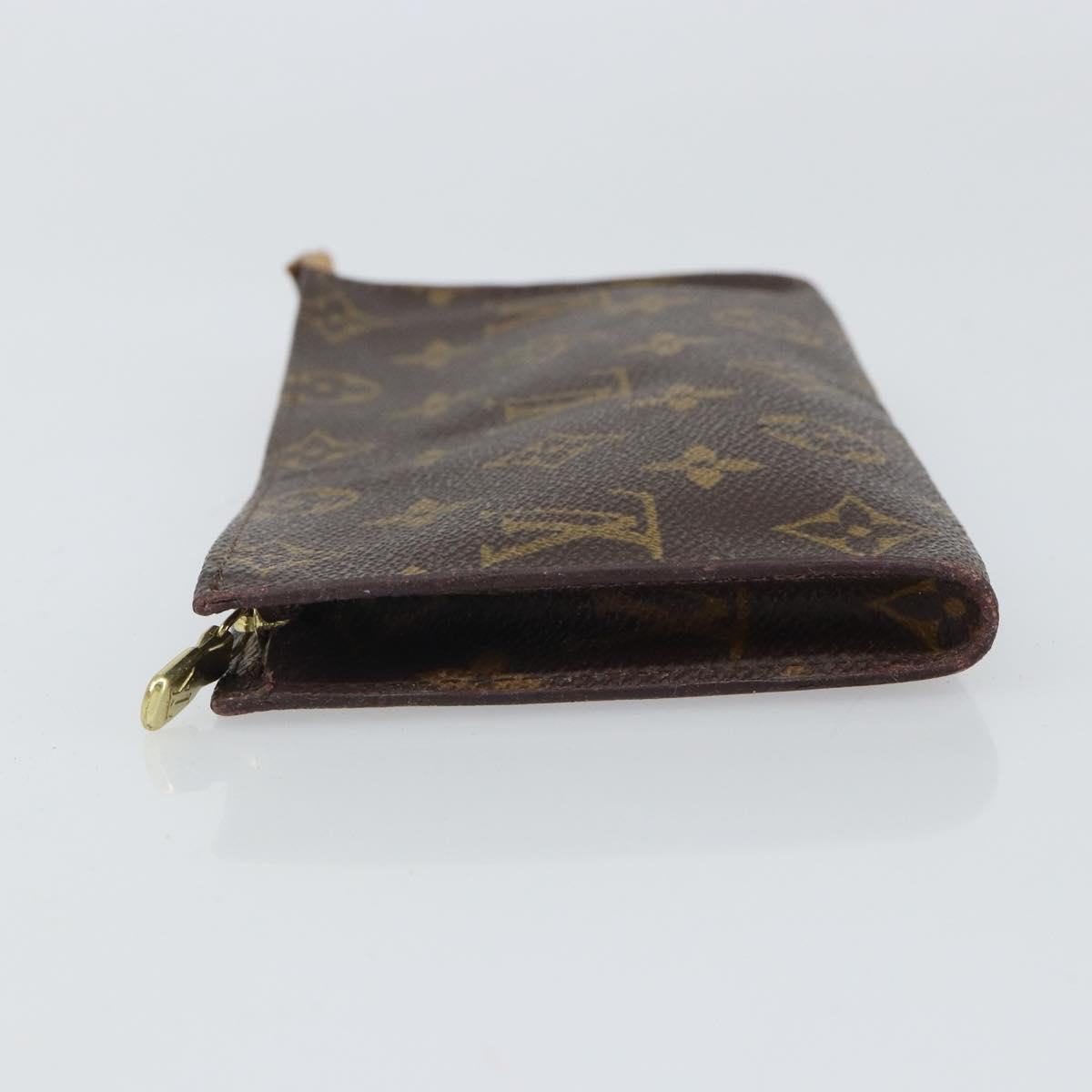 LOUIS VUITTON Monogram Bucket GM Accessory Pouch LV Auth 164569