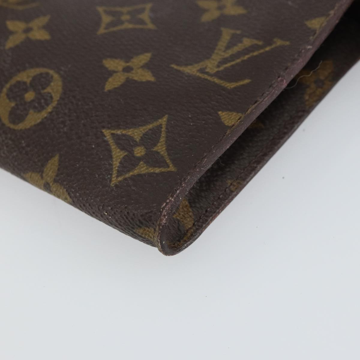 LOUIS VUITTON Monogram Bucket GM Accessory Pouch LV Auth 164569