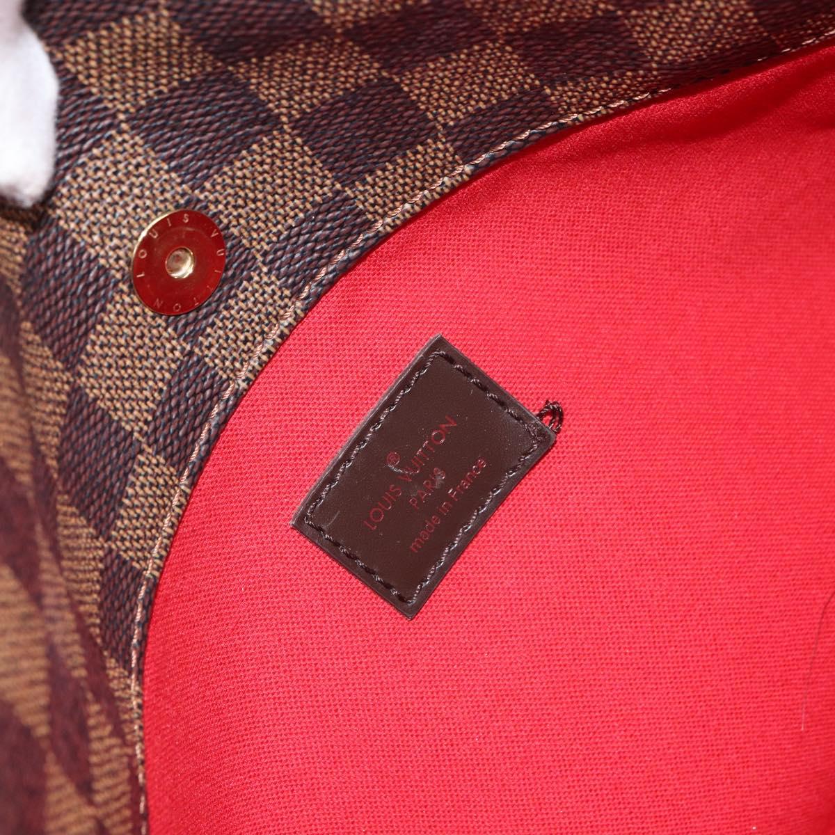 LOUIS VUITTON Damier Ebene Bloomsbury PM Shoulder Bag N42251 LV Auth 164573