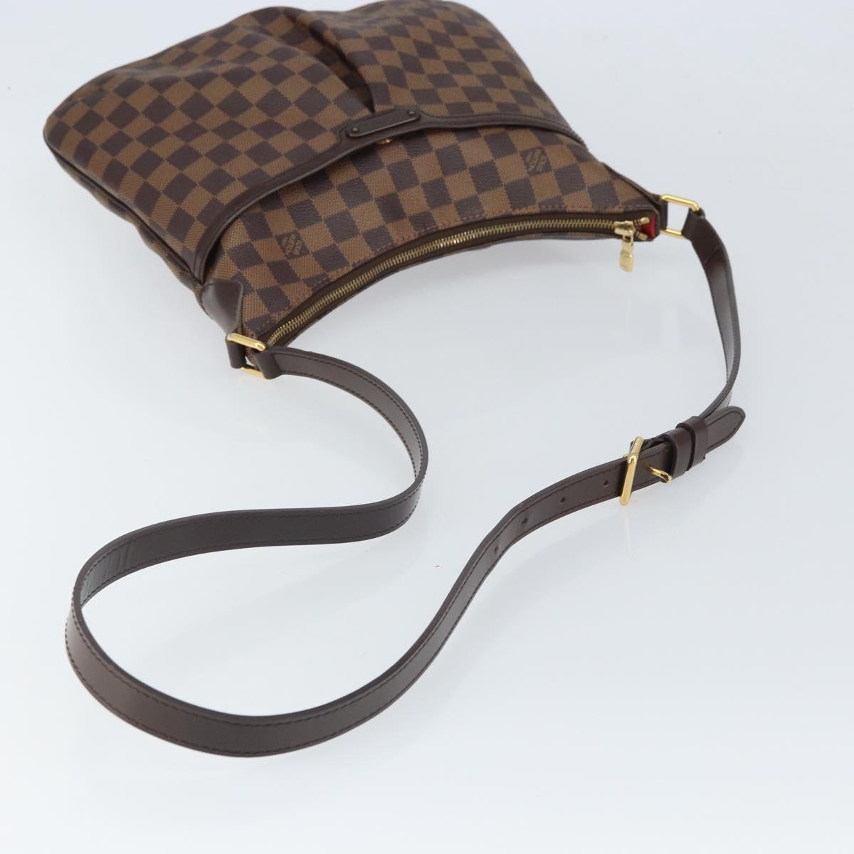 LOUIS VUITTON Damier Ebene Bloomsbury PM Shoulder Bag N42251 LV Auth 164573