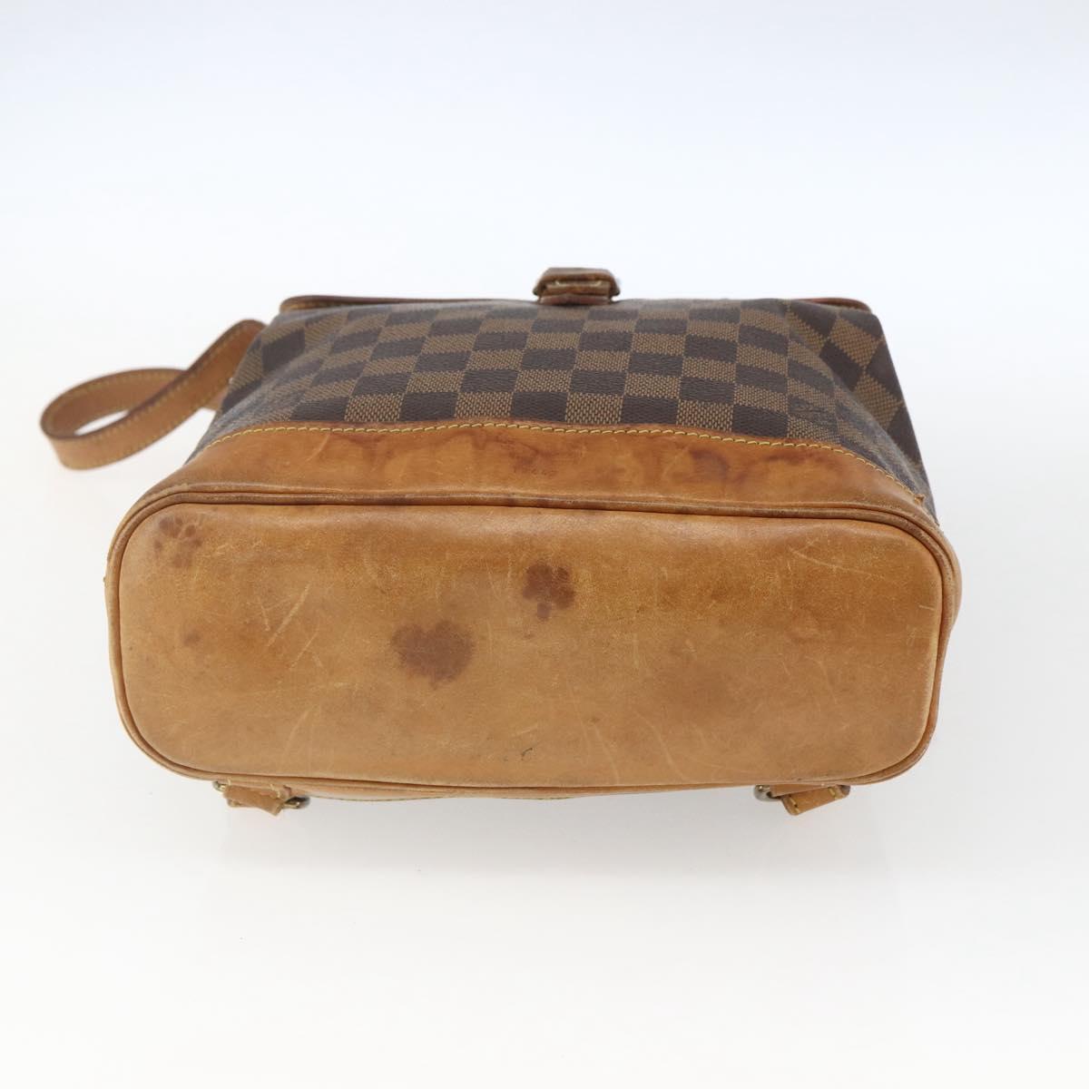 LOUIS VUITTON Damier Ebene Arlucan Backpack N99038 LV Auth 164574