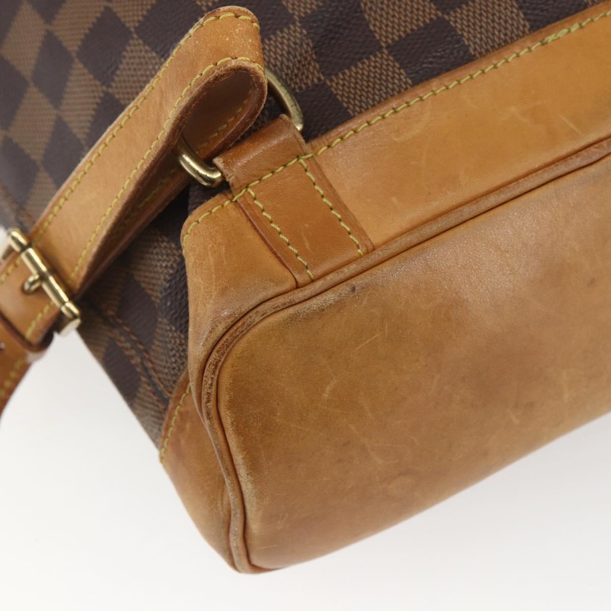 LOUIS VUITTON Damier Ebene Arlucan Backpack N99038 LV Auth 164574