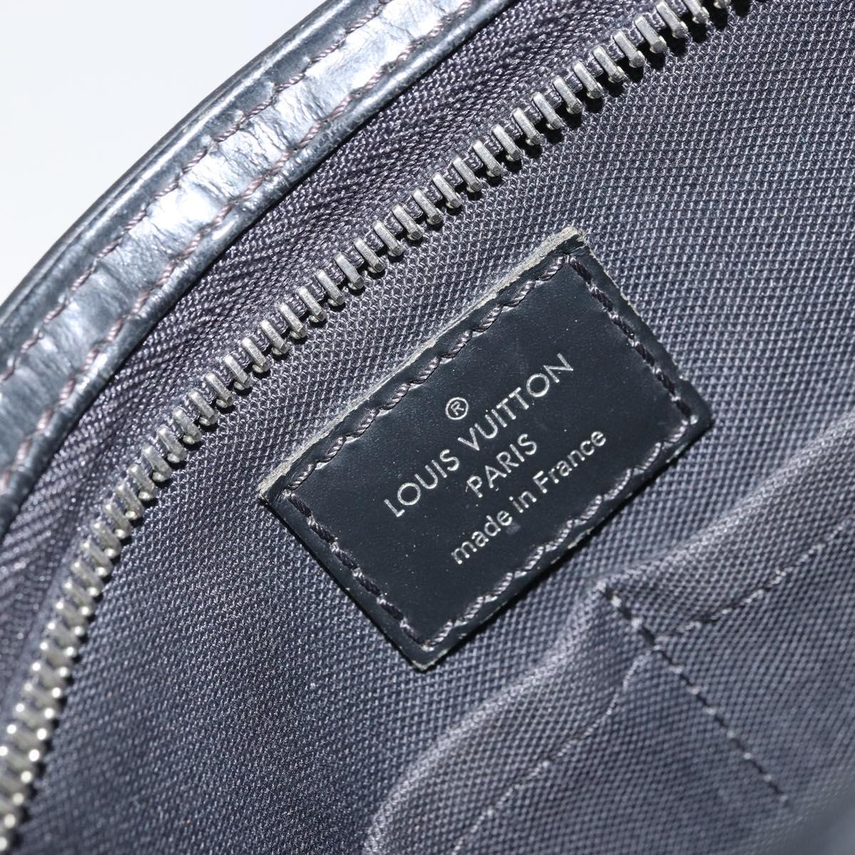 LOUIS VUITTON Damier Graphite Tomas Shoulder Bag N58028 LV Auth 164577