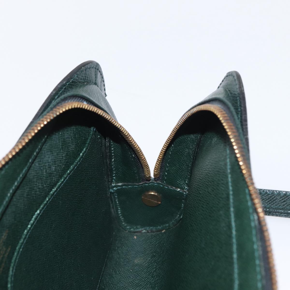 LOUIS VUITTON Taiga Baikal Clutch Bag Epicea M30184 LV Auth 164586