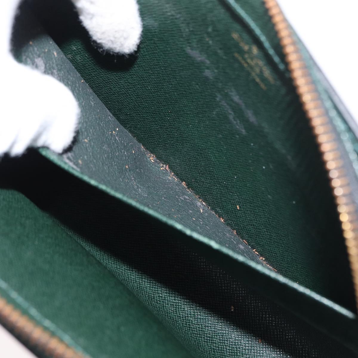 LOUIS VUITTON Taiga Baikal Clutch Bag Epicea M30184 LV Auth 164586