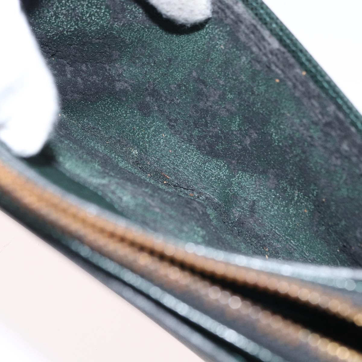 LOUIS VUITTON Taiga Baikal Clutch Bag Epicea M30184 LV Auth 164586