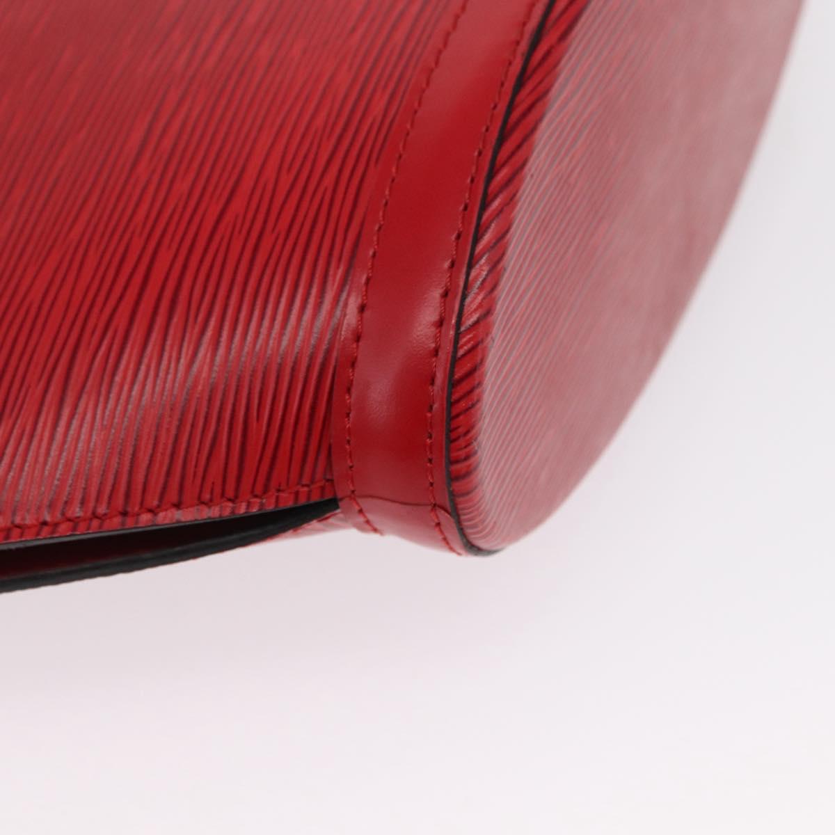 LOUIS VUITTON Epi Saint Jacques Shoulder Bag Red M52277 LV Auth 164590