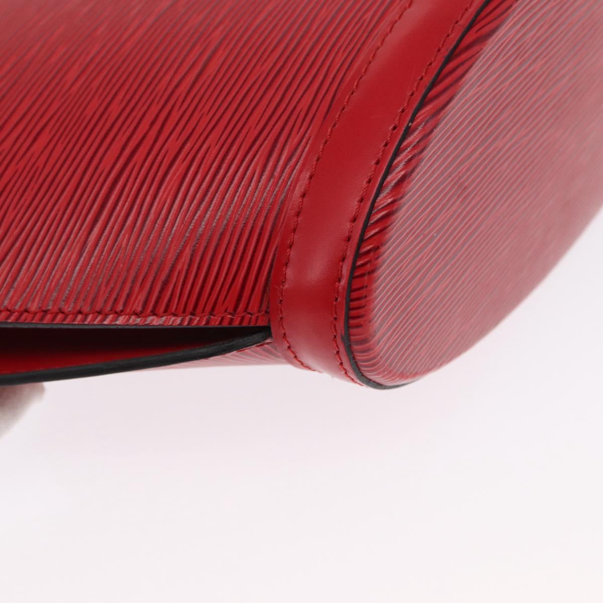 LOUIS VUITTON Epi Saint Jacques Shoulder Bag Red M52277 LV Auth 164590