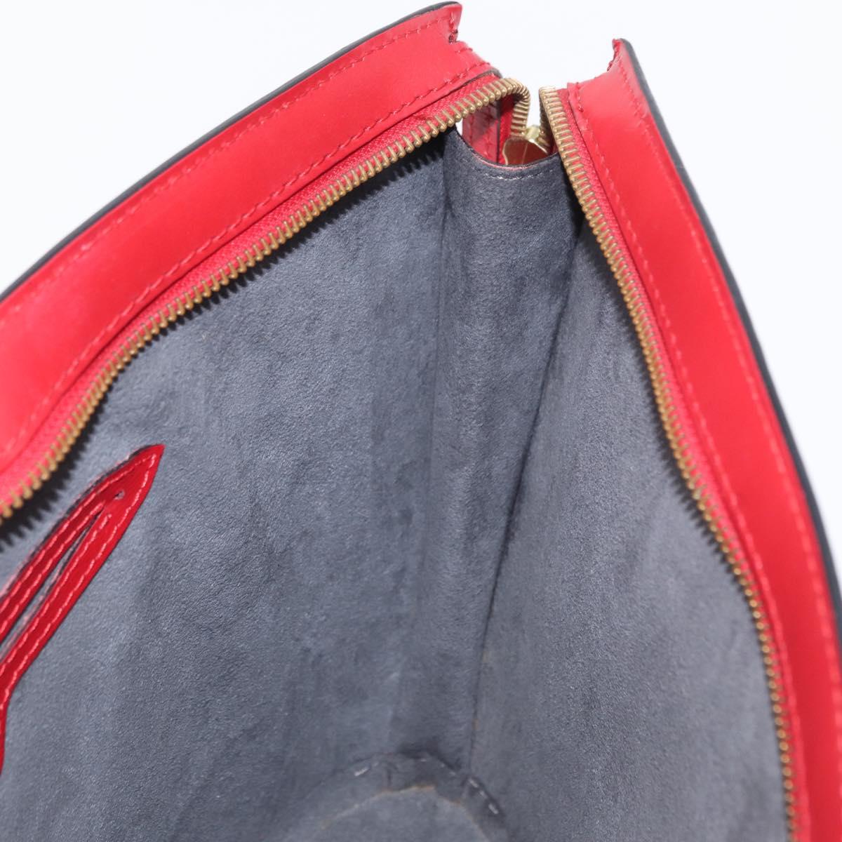 LOUIS VUITTON Epi Saint Jacques Shoulder Bag Red M52277 LV Auth 164590