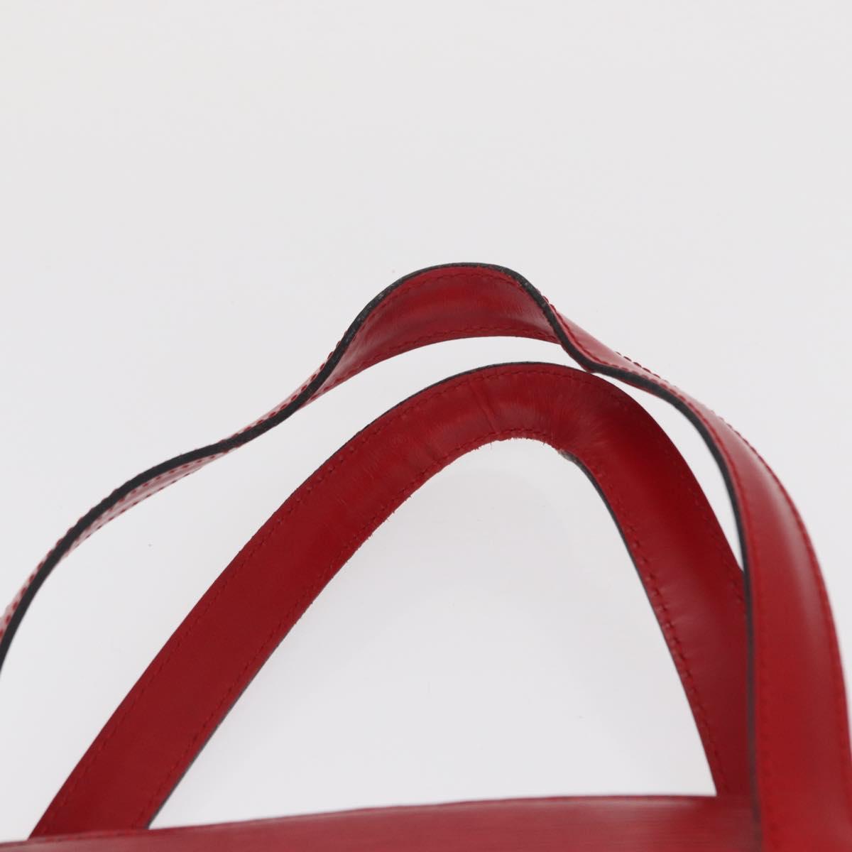 LOUIS VUITTON Epi Saint Jacques Shoulder Bag Red M52277 LV Auth 164590