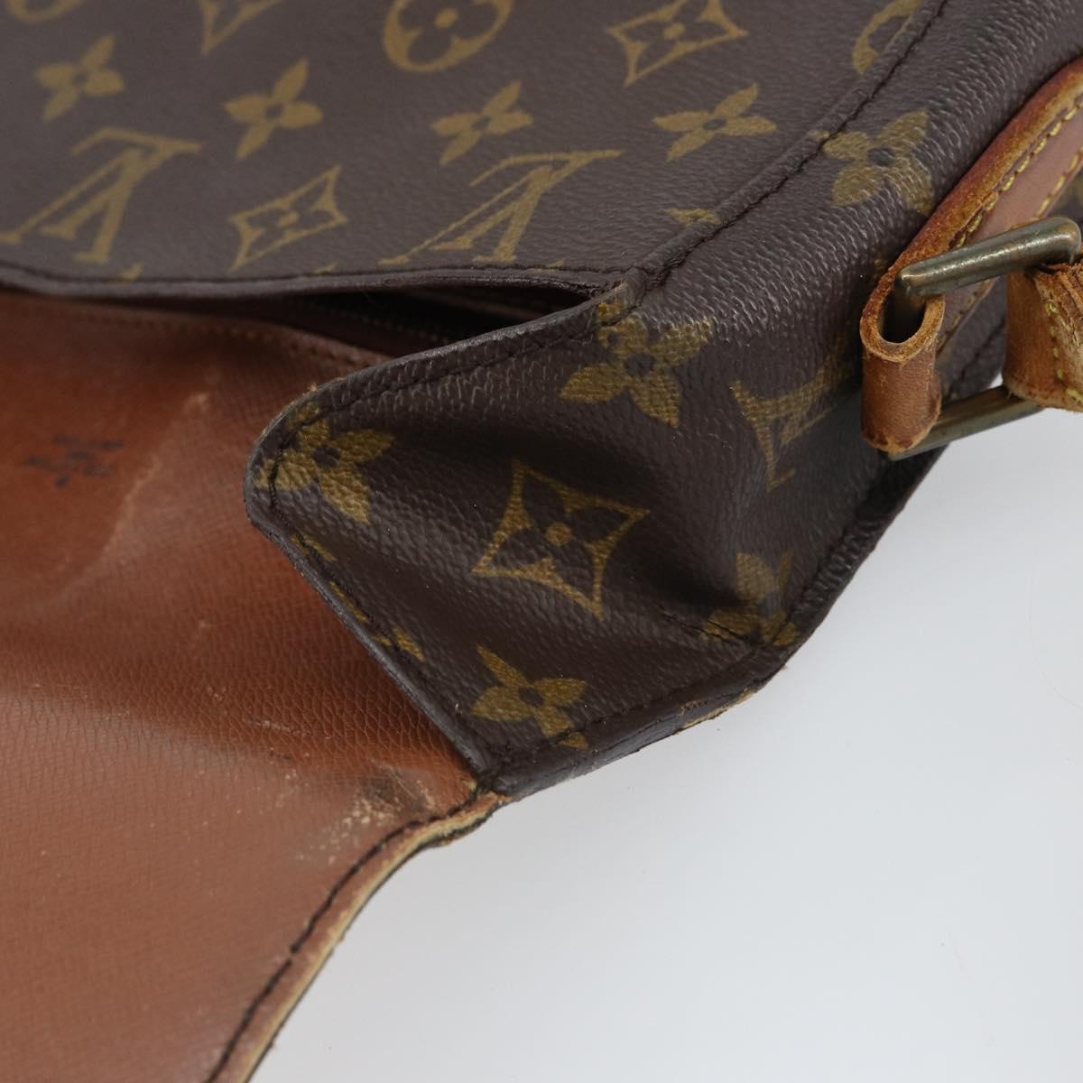 LOUIS VUITTON Monogram Saint Cloud GM Shoulder Bag M51242 LV Auth 164599