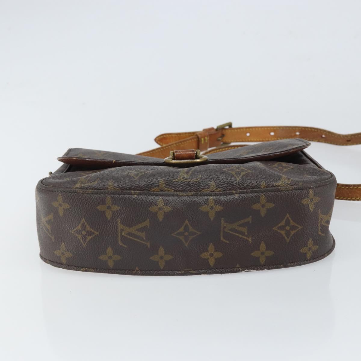 LOUIS VUITTON Monogram Saint Cloud GM Shoulder Bag M51242 LV Auth 164599